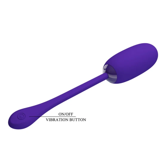 Ou vibrator impermeabil, reîncărcabil, mov