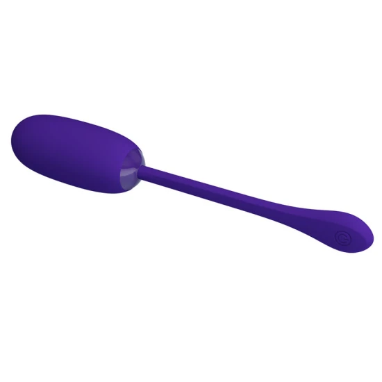 Ou vibrator impermeabil, reîncărcabil, mov