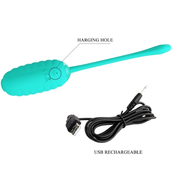 Vibrator Kirk, Reîncărcabil, vibrând, Verde apă