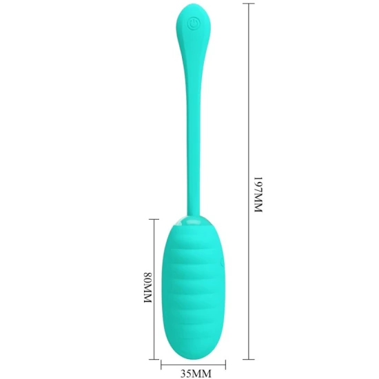 Vibrator Kirk, Reîncărcabil, vibrând, Verde apă