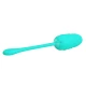 Vibrator Ou, Vibrant, textură marină, reîncărcabil, Verde aqua