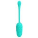 Vibrator Ou, Vibrant, textură marină, reîncărcabil, Verde aqua