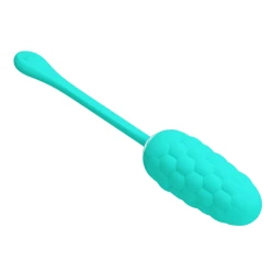 Vibrator Ou, Vibrant, textură marină, reîncărcabil, Verde aqua