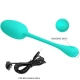 Vibrator Ou Vibrant - 12 Funcții, Verde, Reîncărcabil.