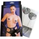 CHILROSE - Acoperitoare pentru sâni Model CR 4662, Argintiu și Negru