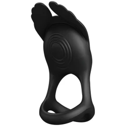 Inel vibrator pentru penis, Negru