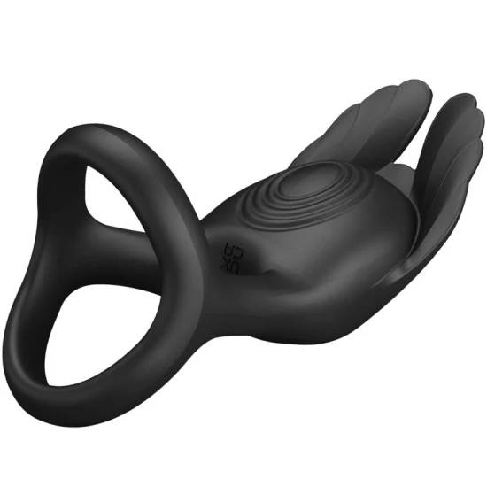 Inel vibrator pentru penis, Negru