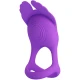 Inel Vibrator Penian din Silicon, Mov