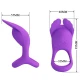 Inel Vibrator Penian din Silicon, Mov