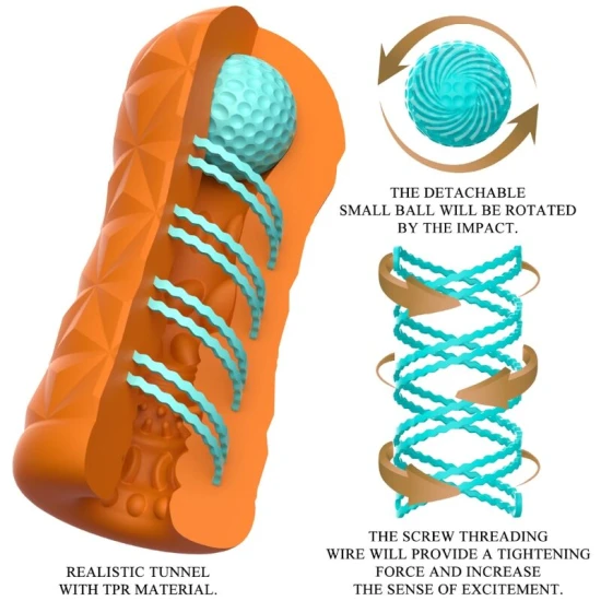 Masturbator tip model, Orange