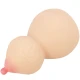 Masturbator model Calabash, formă de sân, Flesh