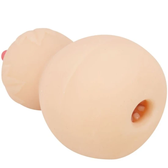 Masturbator model Calabash, formă de sân, Flesh