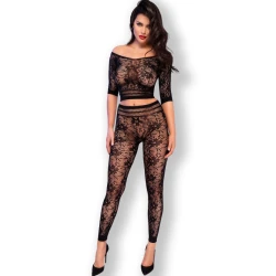 Set Top & Colanți - Negru, S/M, CR 4661
