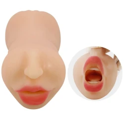 Masturbator Dual Entry - Zoey, Alb, Mărime Unică