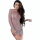 Rochie mini tip seamless CR 4334, multicolor, S/M