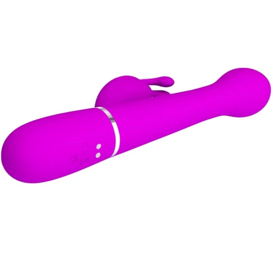 VIBRATOR RABBIT 3 ÎN 1 MULTIFUNCȚIONAL, Violet