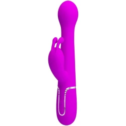 VIBRATOR RABBIT 3 ÎN 1 MULTIFUNCȚIONAL, Violet