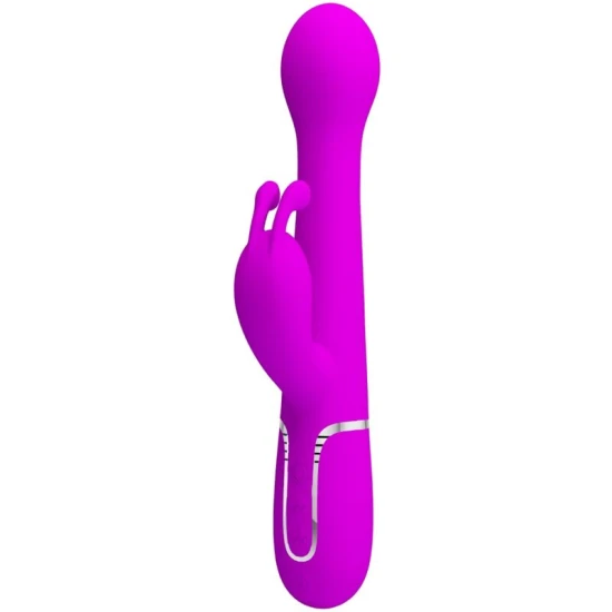VIBRATOR RABBIT 3 ÎN 1 MULTIFUNCȚIONAL, Violet