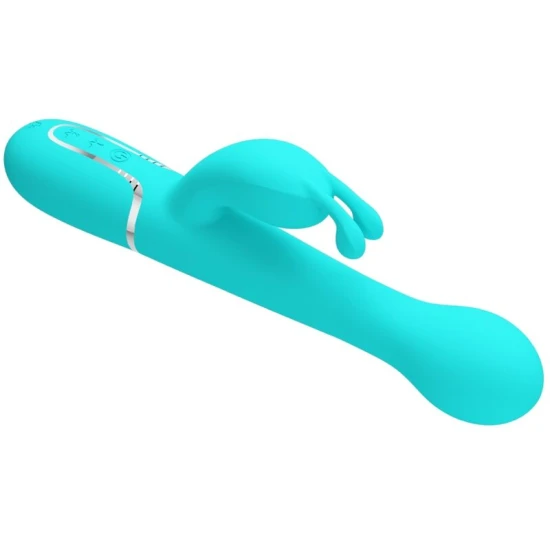 Vibrator Dejon Rabbit 3 In 1 Multifuncțional, 3 în 1, multifuncțional, Verde