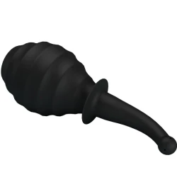 Douche Anal BLKM6 Super Power - Capacitate mare, Negru, Mărime standard.
