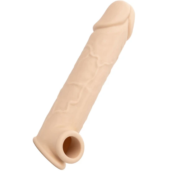 Extender penis Life-Like 8 din silicon lichid, piele deschisă