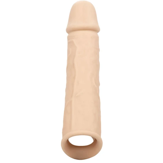 Extender penis Life-Like 8 din silicon lichid, piele deschisă
