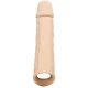 Extender penis Life-Like 8 din silicon lichid, piele deschisă