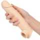 Extender penis Life-Like 8 din silicon lichid, piele deschisă