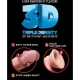 DILDO TRIPLE DENSITY, 18.4 CM