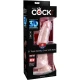 DILDO TRIPLE DENSITY, 18.4 CM