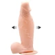 DILDO INFLATABIL REALIST, CUPĂ DE ADERENȚĂ 15 CM