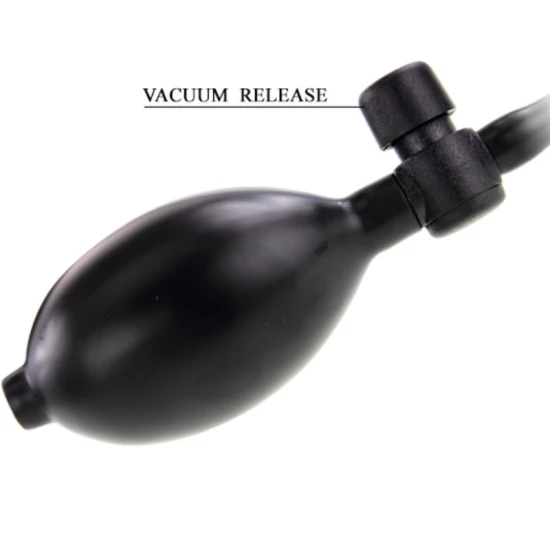 DILDO INFLATABIL REALIST, CU CUPĂ DE SUCȚIUNE, 15 CM