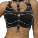 Ham piele cu lanțuri - Negru, Mărime unică