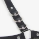 Ham Harness - Cu Inele, Negru, Mărime Unică