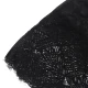 Babydoll din dantelă transparentă, negru, L/XL