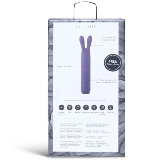 Iepure vibrator cu bile - Model, Roz