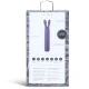 Iepure vibrator cu bile - Model, Roz