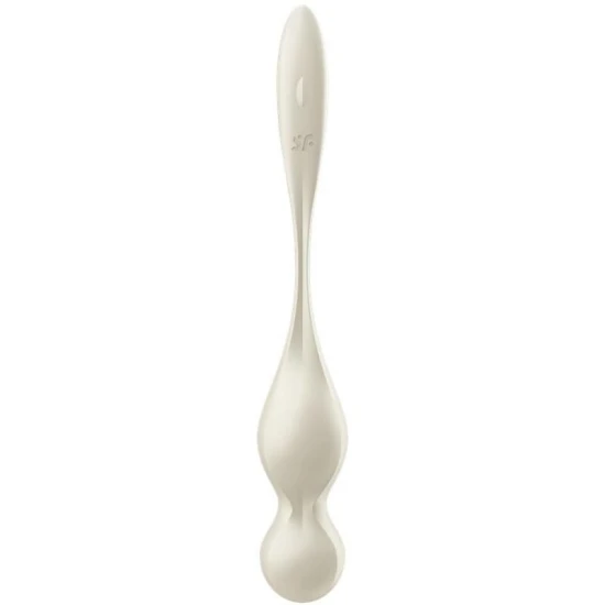 Set de bile vibrante tip con, Alb