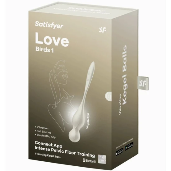Set de bile vibrante tip con, Alb
