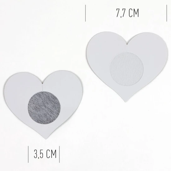 Wow Boobs! Heart Nipple Covers