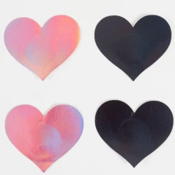 Wow Boobs! Heart Nipple Covers