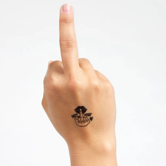 SECRET PLAY - Set de 10 tatuaje temporare SPICY COLLECTION, Roz