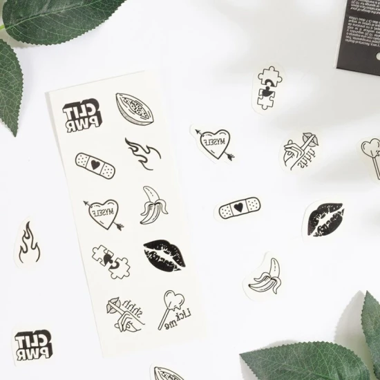 SECRET PLAY - Set de 10 tatuaje temporare Candy Collection