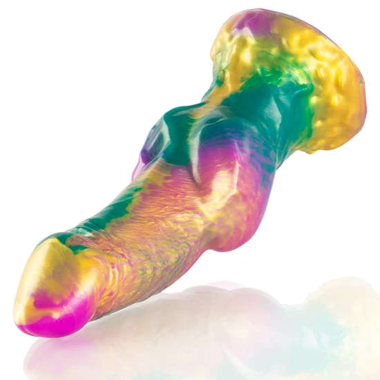 DILDO IRIS, Testicule Curcubeu de Plăcere