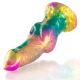 DILDO IRIS, Testicule Curcubeu de Plăcere
