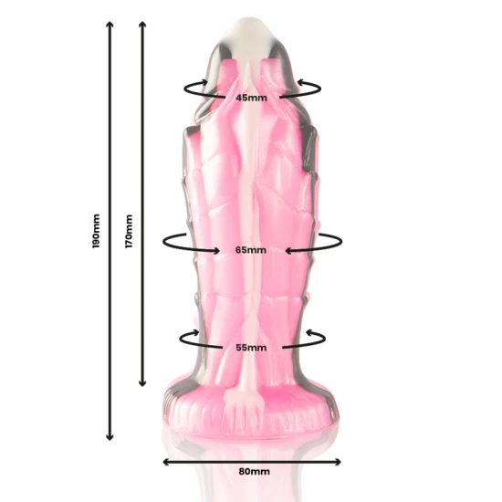 Triton dildo, Roz/Negru