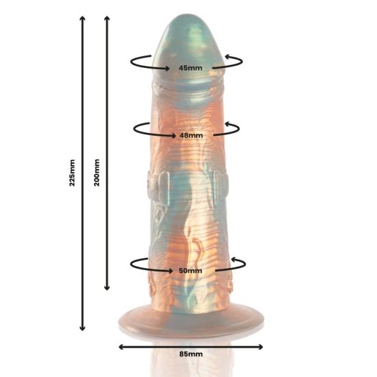 DILDO TALOS DIN SILICON, Roz