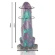 DILDO BASILISK DOUBLE SCALY, Dimensiune mare