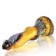 DILDO VIBRATOR REÎNCĂRCABIL CU CONTROL LA DISTANȚĂ, Model Phoenix, Culoare
