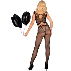 LIVCO CORSETTI FASHION - Body tip bodystocking, Crotchless, Negru, One Size